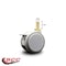 Service Caster 2.375 Inch MRI Safe Caster with Brake, 10mm Threaded Stem SCC-TS02S60-TPR-GRY-B-M10X22-MRI - alternate 2